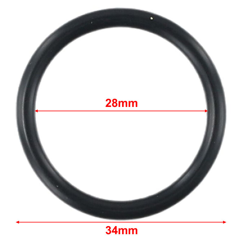 Junta tórica negra para 38mm diámetro interior 28mm diámetro exterior 34mm reemplazo de enchufe alta calidad