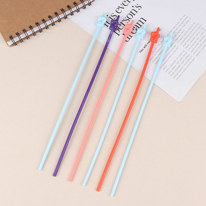 10Pcs/set Colorful Teaching Stick Bendable No Burrs Finger Reading Stick Smooth Hand Pointers Stick Reading Sticks