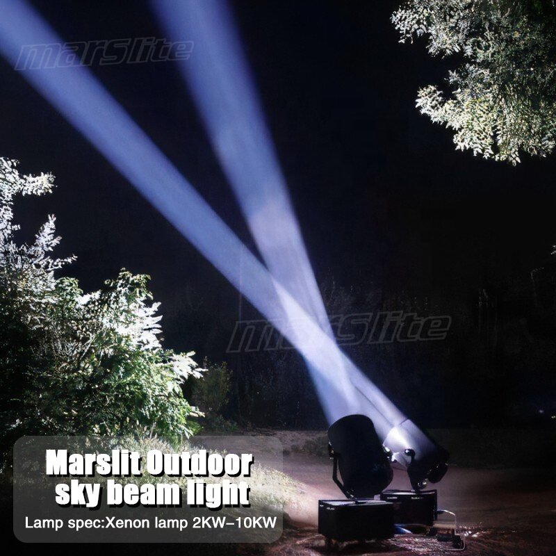1KW 3KW 7KW 10KW Sky Search Light Outdoor Hotel Building Super Beam Sky Cannon Searchlight