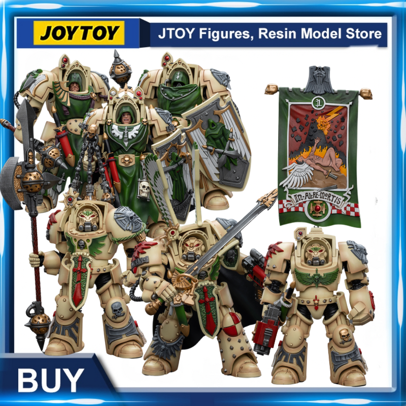 JOYTOY-figuras de acción Warhammer de 40K, modelo de Anime de ángeles oscuros, Deathwing, Strikemaster, regalos de Navidad, 1/18
