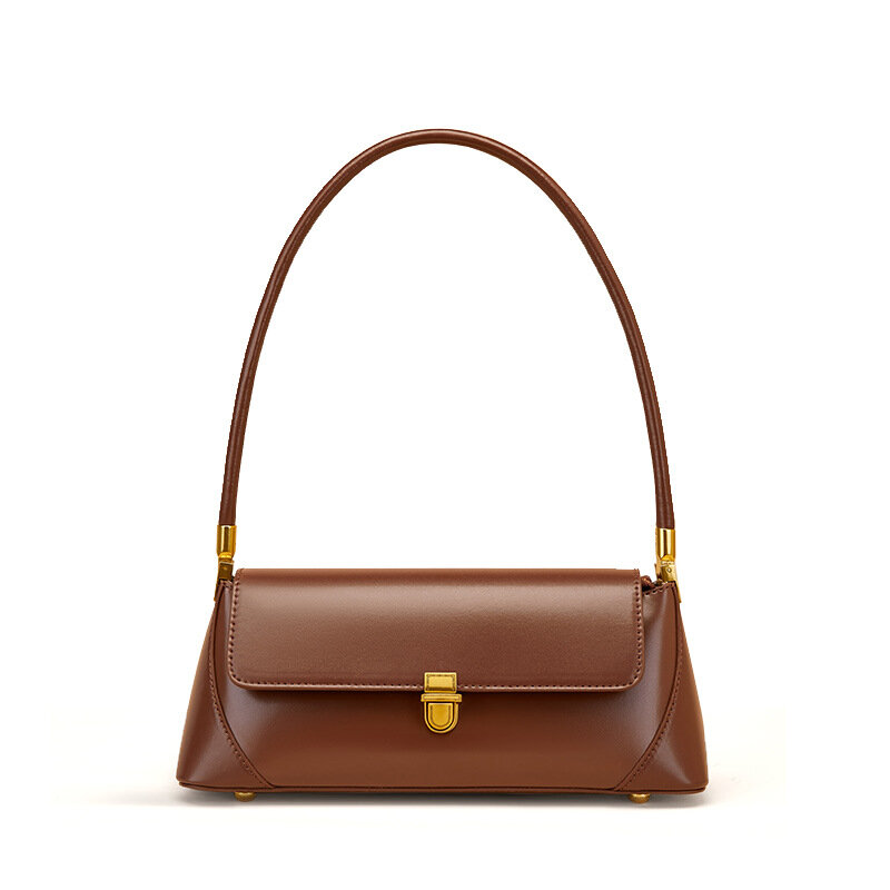 2024 nuova borsa di moda, atmosferica e Versatile, autunno una spalla, borsa per ascelle, borsa da donna in pelle, borsa per Baguette