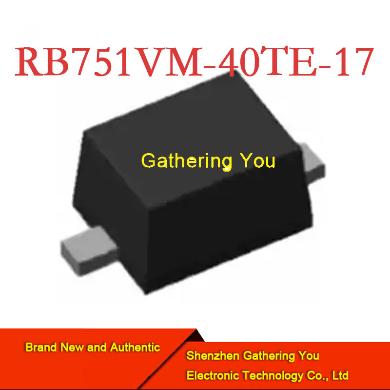 RB751VM-40TE-17 SOD323 el diodo Schottky y el rectificador, nuevo y auténtico