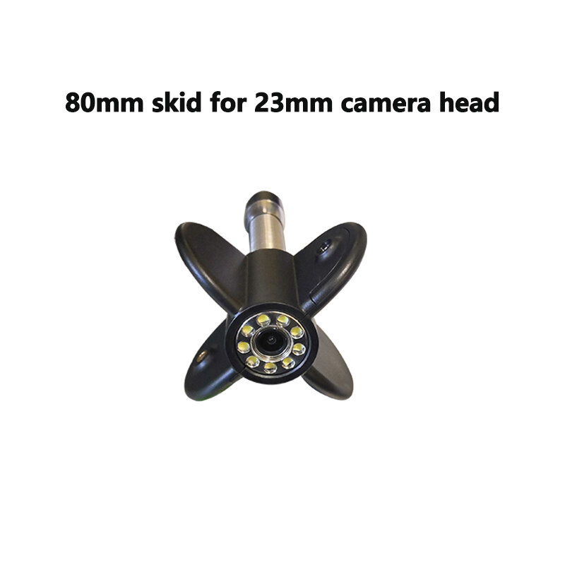 산업용 내시경 카메라 헤드 보호, TIMUKJ, 23mm 검사 비디오 및 배수관 파이프라인용 ABS 스키드, 40mm, 80mm