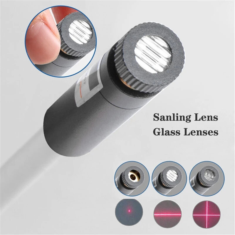 Laser de mangueira de silicone alongado Posicionamento Light com base magnética Acessórios de costura Big Cross Line Corte de pedra