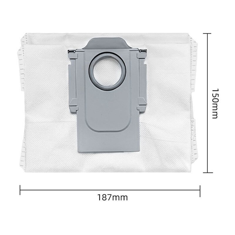 Main Side Brush Hepa Filter Mop Cloth Dust Bags Replacement For Roborock S8 Pro Ultra / S8 / S8 Plus