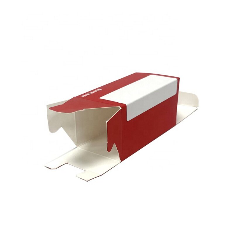 맞춤형 제품 전원 어댑터 포장 상자, 맞춤형 인쇄 흰색 판지 상자, 작은 상자