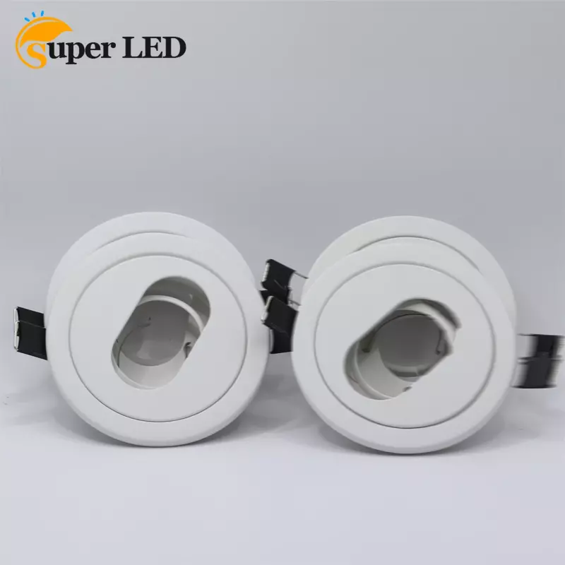 Accesorios y accesorios de foco LED GU10 para Downlights comerciales