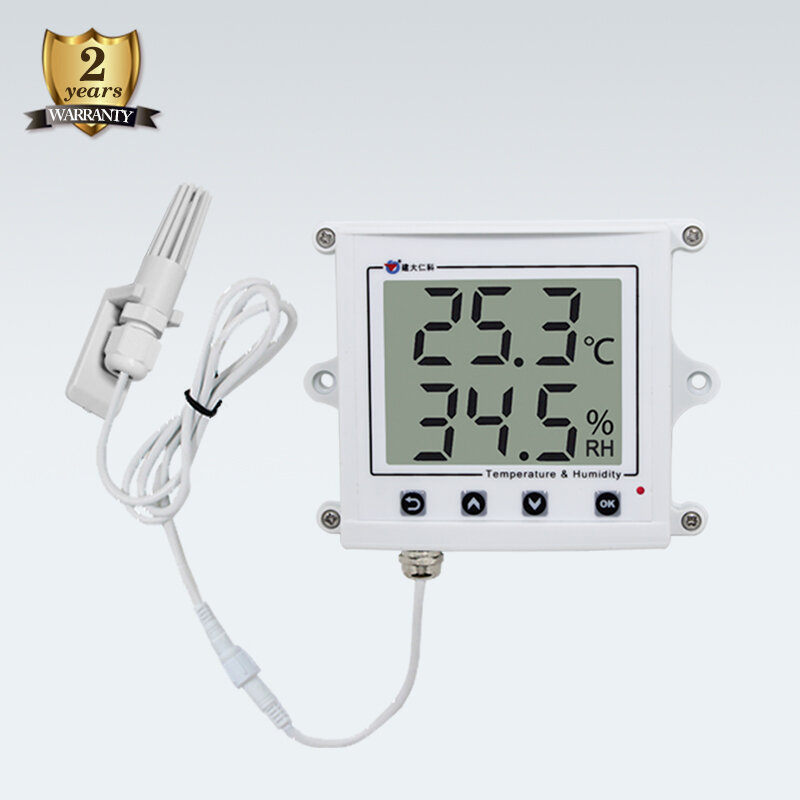 Industrieller Großbild-Display raum Thermostat Modbus