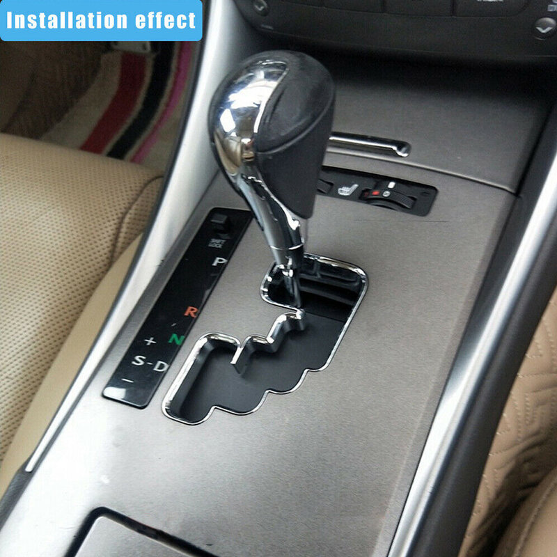 Cubierta deslizante para consola de cambios, cubierta antipolvo de engranaje automático, accesorios para Lexus Is250 Is350 Isf 2006-2013 35975-53020