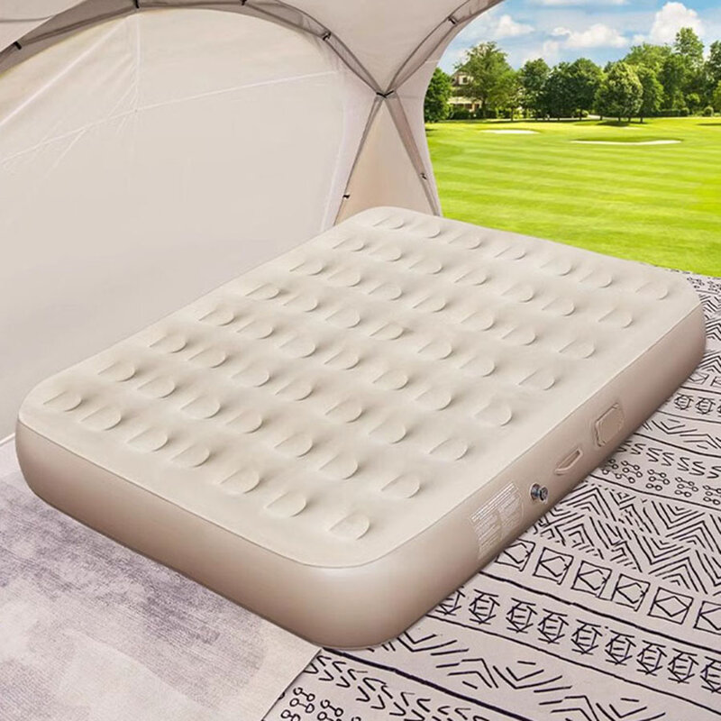 Sofá-cama inflável para casais, adultos, casais, praia, acampamento, dobrável, ao ar livre, relaxamento romântico, coisas de acampamento