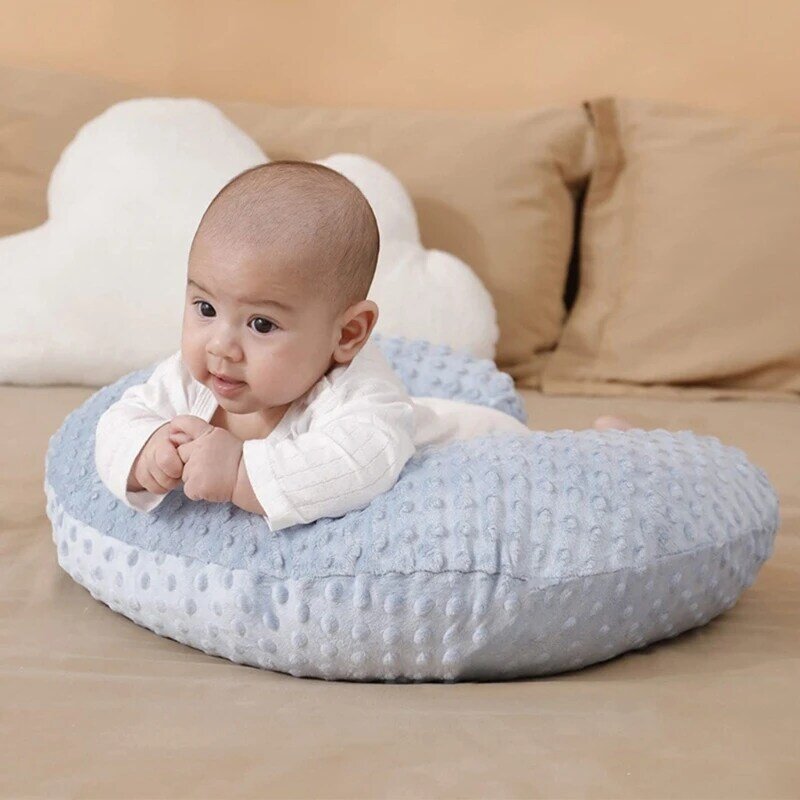 Travesseiro antiderrapante para amamentação bebês, macio e suporte para recém-nascidos, almofada para amamentação, mãe e