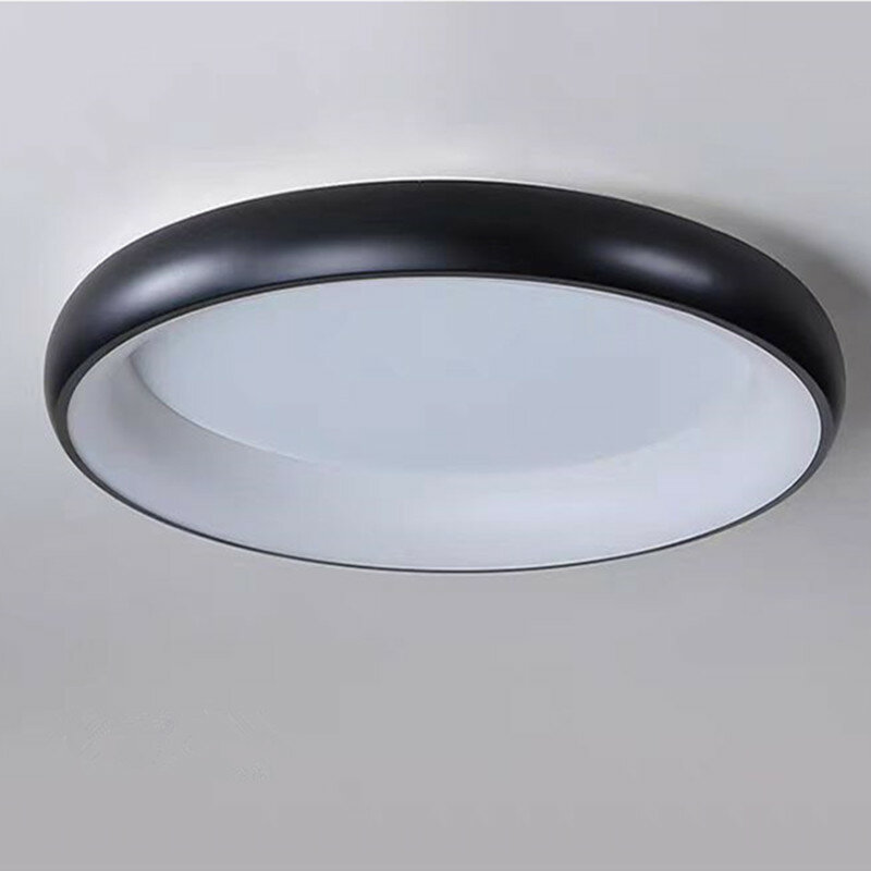 Moderna ed elegante lampada da soffitto a LED rotonda con telecomando dimmerabile camera da letto soffitto luce tridimensionale non è abbagliante
