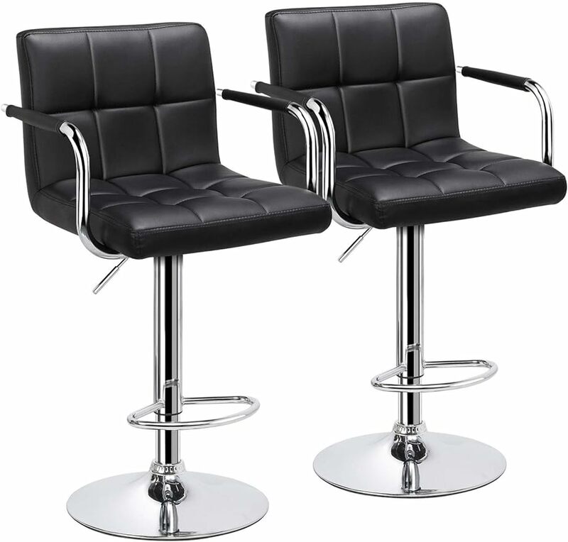 Барные стулья регулируемые барные стулья из синтетической кожи современный дизайн