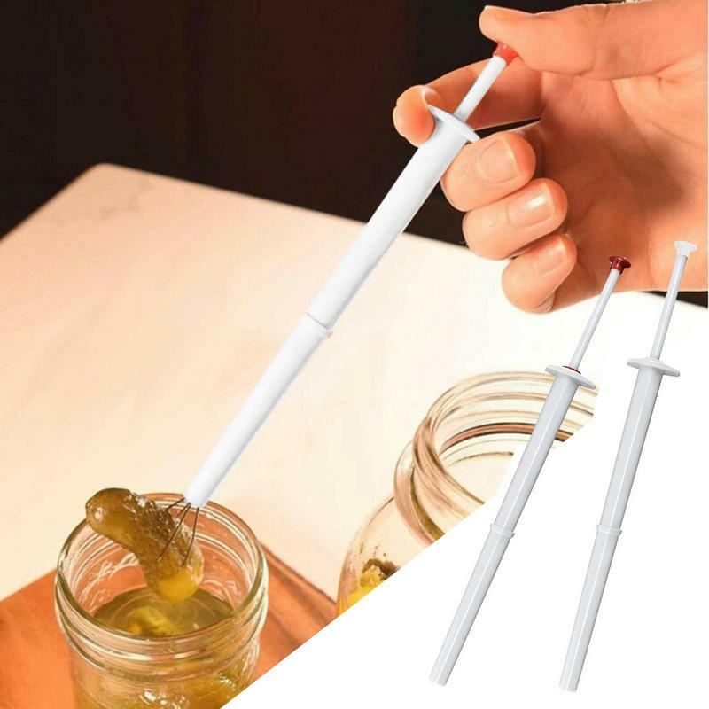 Pickle Picker Multifunction Pickle Fork Food Grabber Tools For Pickle Pincher Olive Pepper Clean And Easy To Use Kitchen Clips