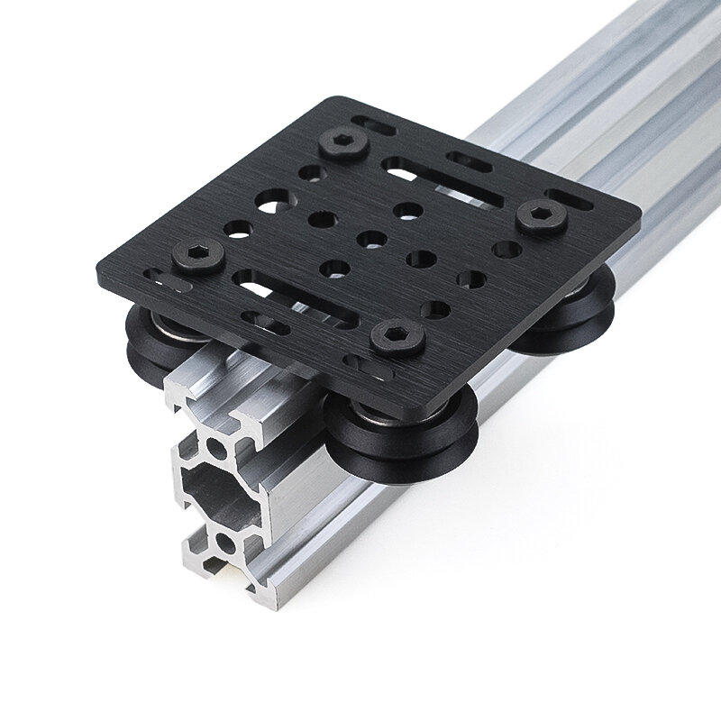 Openbuilds v-slot Gantry Plate 20mm untuk 2020/2040 V-Slot aluminium profil 3D bagian Printer
