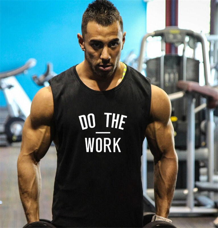 Merk Stringer Gym Tank Top Mannen Zomer Kleding Bodybuilding Workout Mode Fitness Singlets Mouwloos Muscle Shirt Mannen Vest