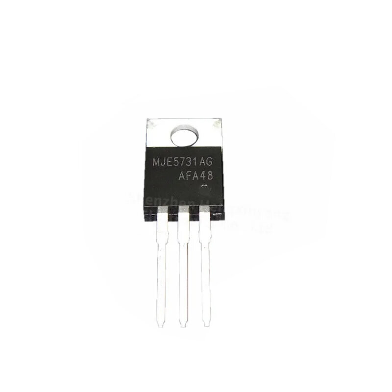 10PCS MJE5731AG in-line transistor TO-220 triode PNP 375V/1A