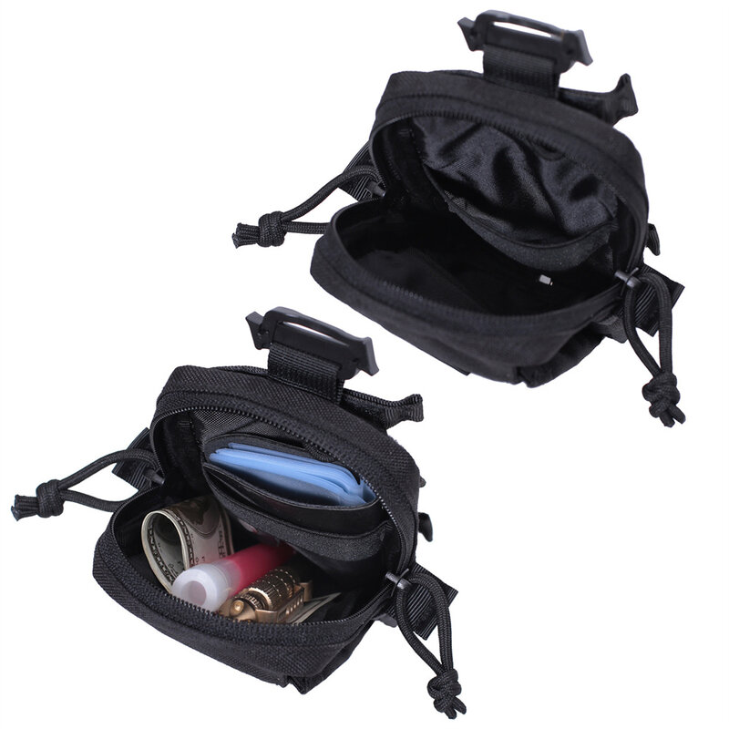กระเป๋าคาดเอวยุทธวิธีกระเป๋าฉุกเฉินกลางแจ้งกระเป๋าโทรศัพท์ EDC สายรัดเรืองแสงกีฬาปีนเขากระเป๋าล่าสัตว์เครื่องมือทางทหาร
