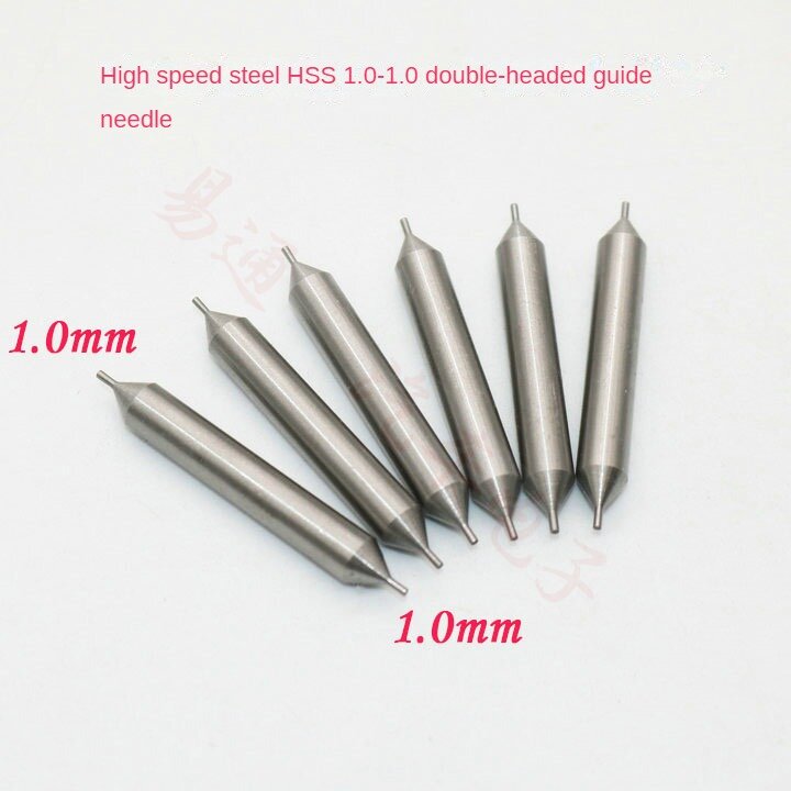 Cortador de fresado HSS de doble aguja de acero de alta velocidad, aguja de posicionamiento 1,0 1,0 1,0mm