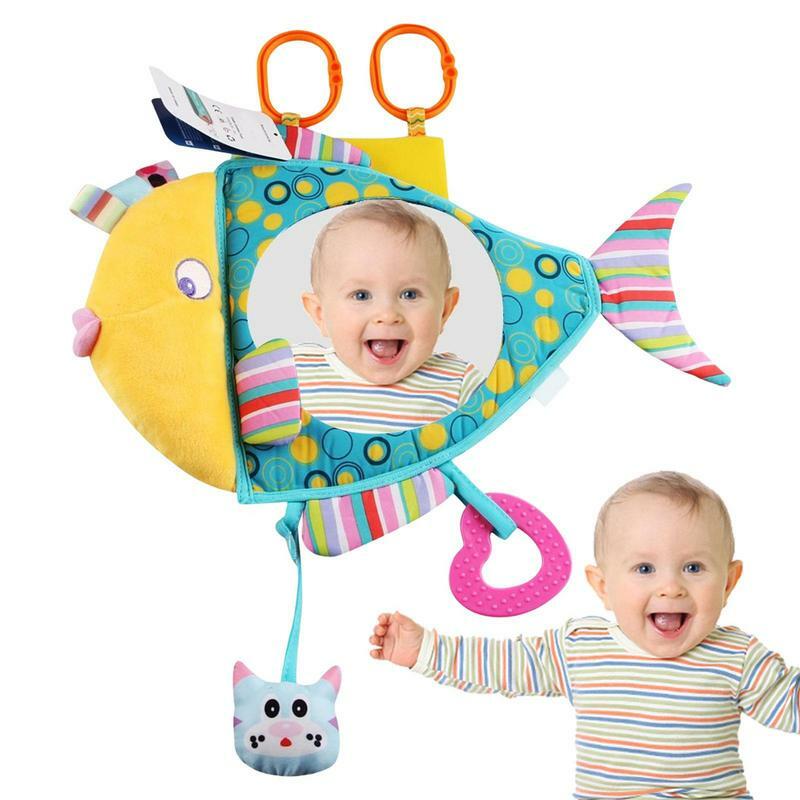 Autospiegelspeelgoed Voor Baby-Shatterproof Achteruitkijkspiegel Entertaint Babyspiegelspeelgoed Van De Bestuurder Maakt Gemakkelijker Rijden En