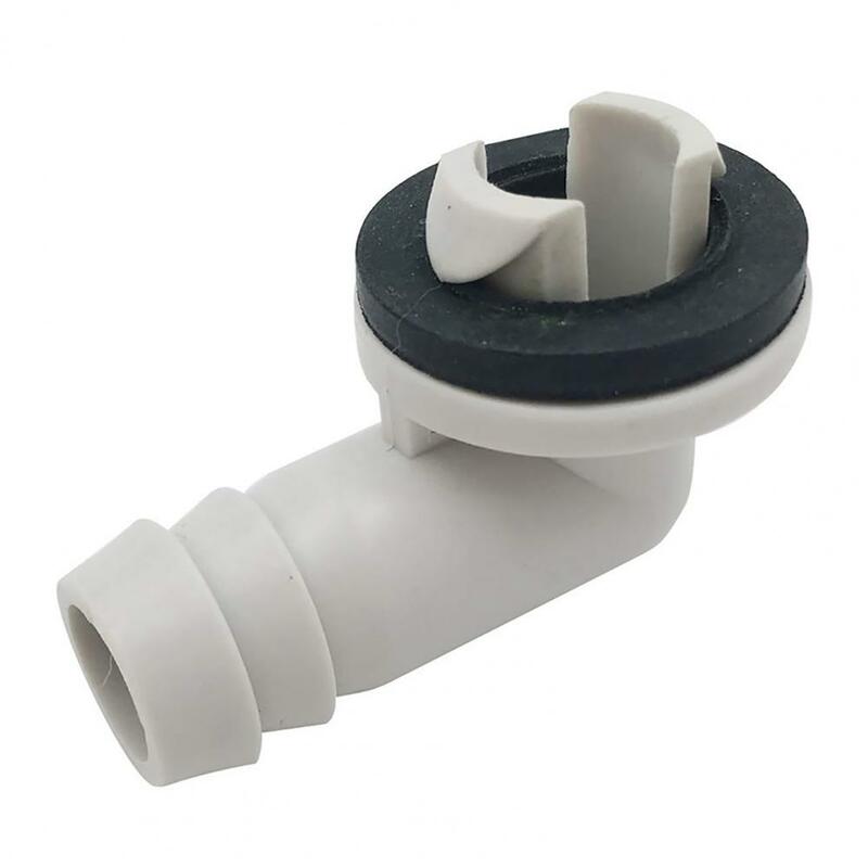 1.8 Inch AC Drain Pipe Connector Blended Rubber Ring AC Drain Hose Connector Versatile Air Conditioner Drain Pipe Connector