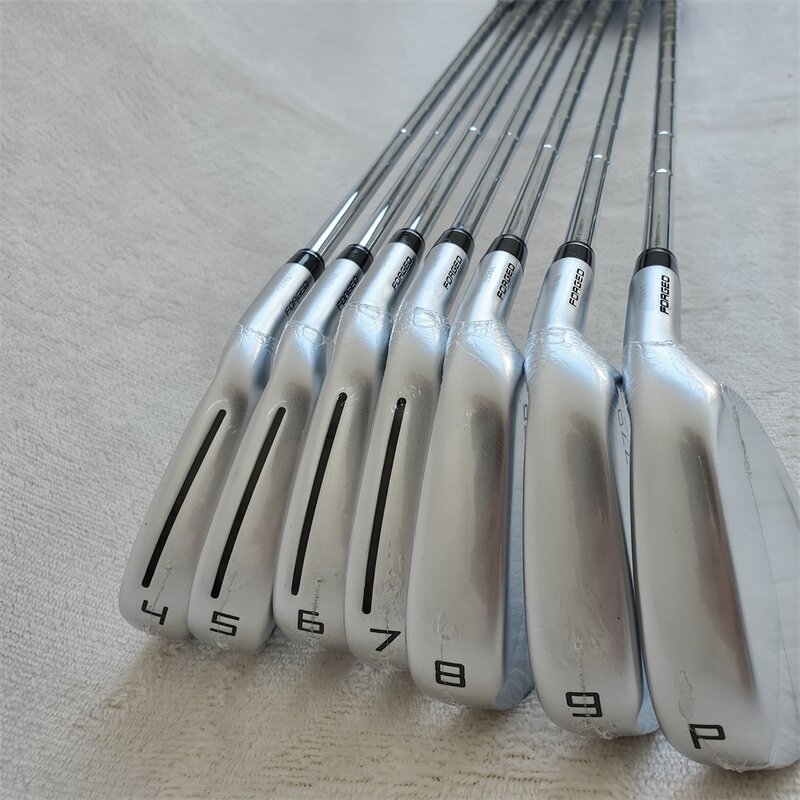 The 4th generation Silver P770 Forged Long distance professional golf club Iron Set 4-9P Golf Irons R/S Steel/Graphite Headcover