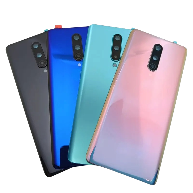 Back Glass Cover For Oneplus 8 Battery Cover Rear Glass Door Housing Case For Oneplus 1+8 Battery Cover Repair Replace Parts