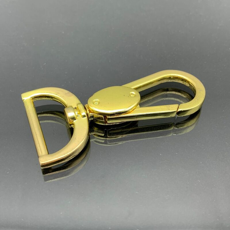 60 Cái/lốc 1 inch Xoay snap hook chất lượng cao Chống bronze Xoay Móc Cài antique brass clips