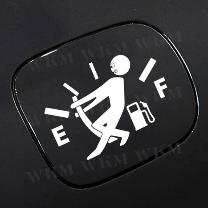 Funny Auto Stickers Pull Fuel Pointer Reflective Decal Car Styling For All Universal Tank Accessories One Per Set Car Sticker