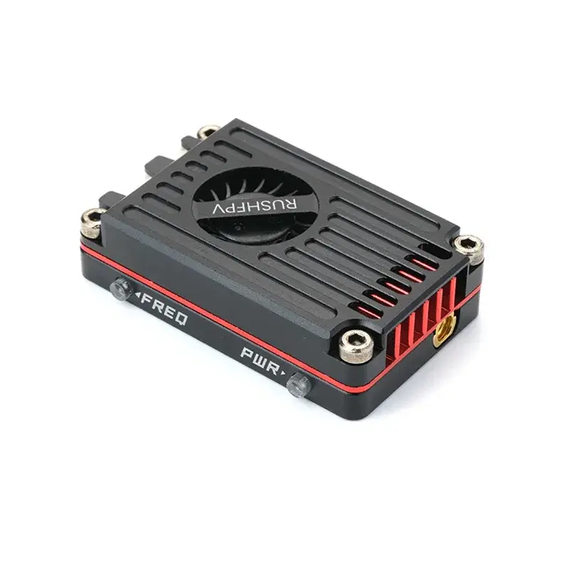 In Stock Rush Tank Max Solo 5.8Ghz 2.5W High Power 48ch Vtx Videozender Met Cnc Shell Voor Rc Fpv Lange Afstand