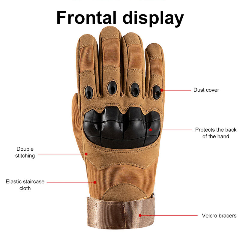 Tactical Gloves Full Finger Touch Screen Motorcycle Cycling Mitten Ski Gloves Outdoor Airsoft Climbing Riding Army Combat Gloves