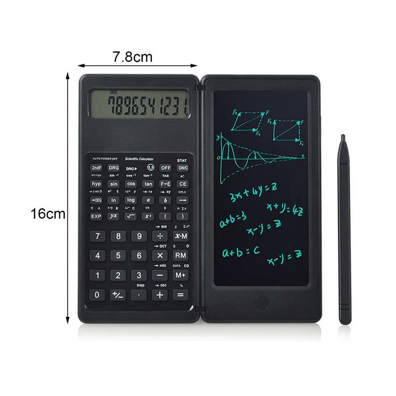 Calculadora usb lcd escrita tablet portátil recarregável placa de desenho escritório notebook de escrita para a escola e trabalho