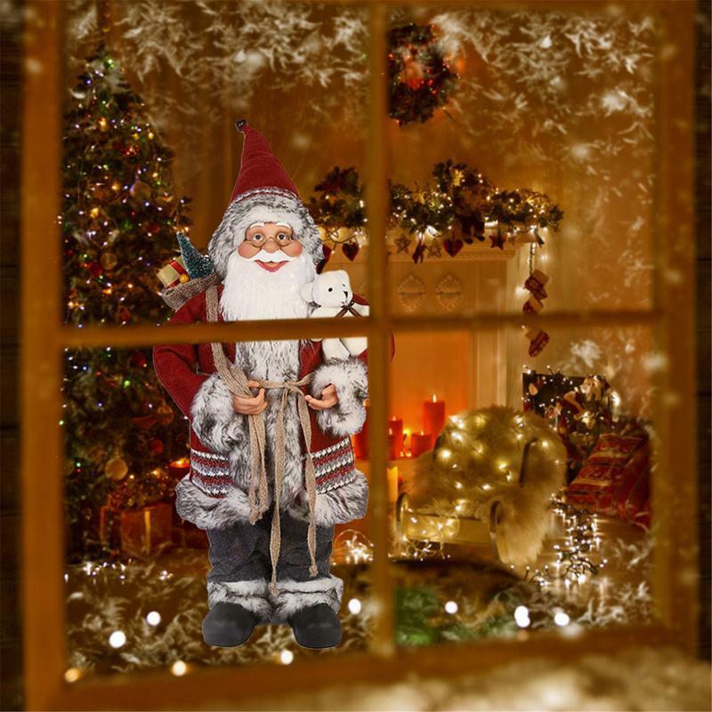 Boneca do Papai Noel para a decoração Home, Figura Inovadora Decoração, Presentes para Crianças, Presentes de Natal