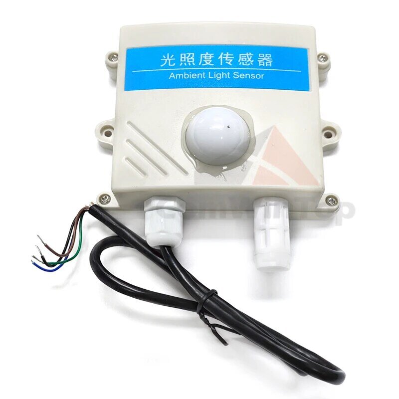 Sensor Cahaya 0-10V 0-5V 4-20mA RS485 200000Lux 65535Lux Pemancar Akuisisi Pencahayaan Intensitas Industri