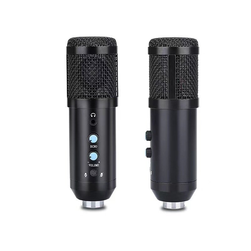USB Condenser Microphones For PC Computer Laptop Video Singing Gaming Recording Professional 