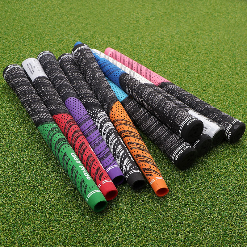 Poignées de golf standard Mcc, fil de coton moyen, caoutchouc naturel, respectueux de l'environnement mental