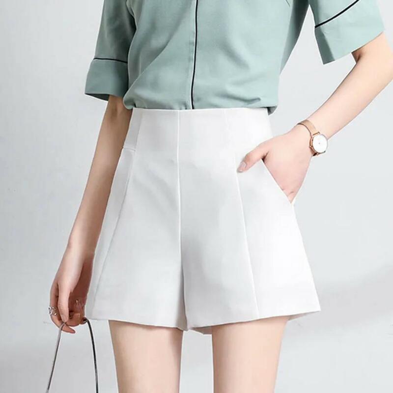 Непринужденный дизайн шорты стильные женские летние шорты с высокой талией со скрытой молнией и боковыми карманами для поездок