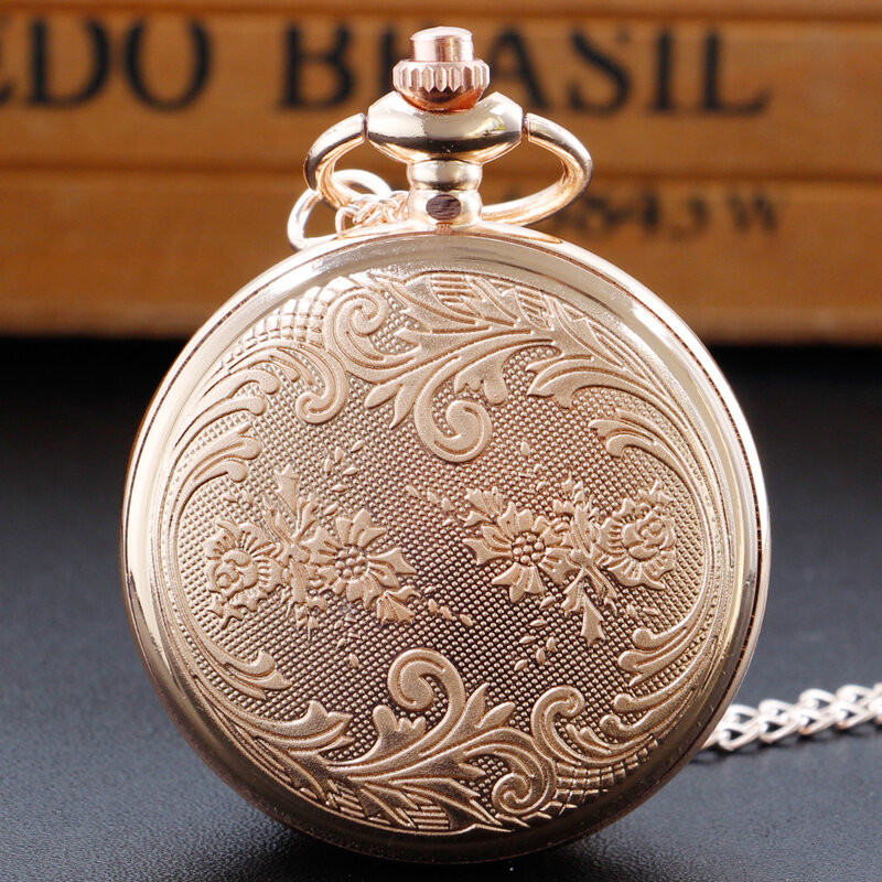 Часы женские карманные с цепочкой, элегантные антикварные ретро-часы с кулоном на цепочке