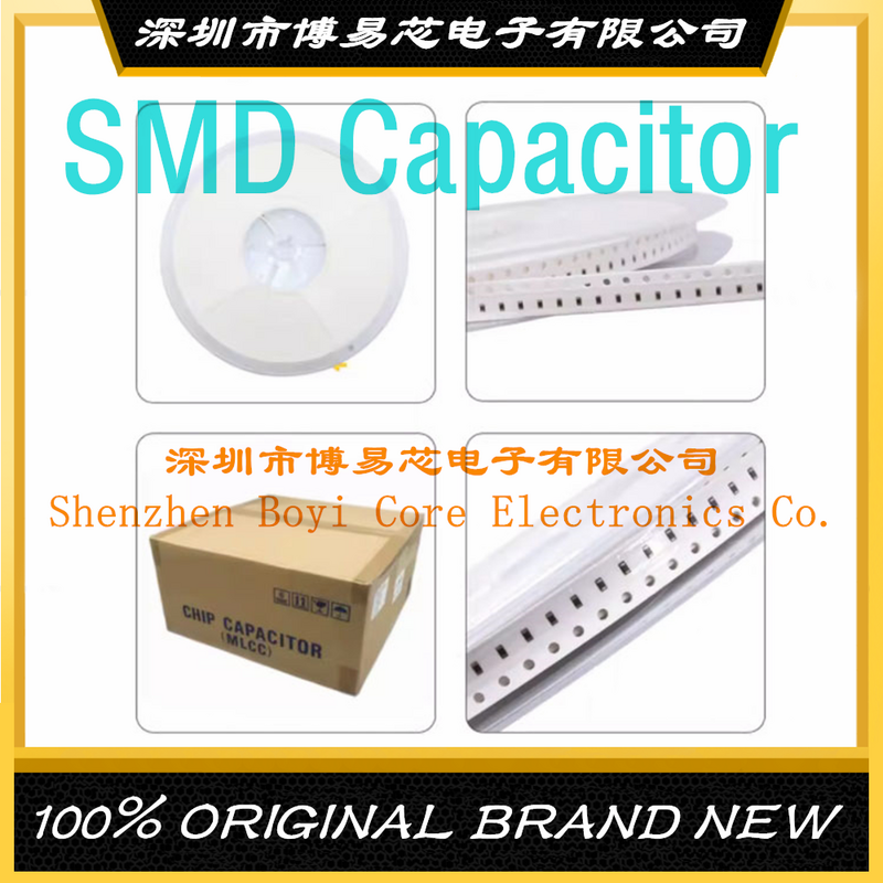 100Pcs SMD ceramic capacitor 0201 0402 0603 0805 1pF 3.5pF 6.8pF 82pF 100pF 1nF 10nF 1uF 10uF 100nF 220pF 22nF 220nF  47nF 47uF