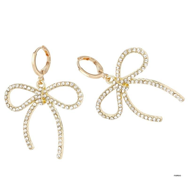 Stylish Gold Plated Geometric Metal Earrings Ear Studs Jewelry Accessories