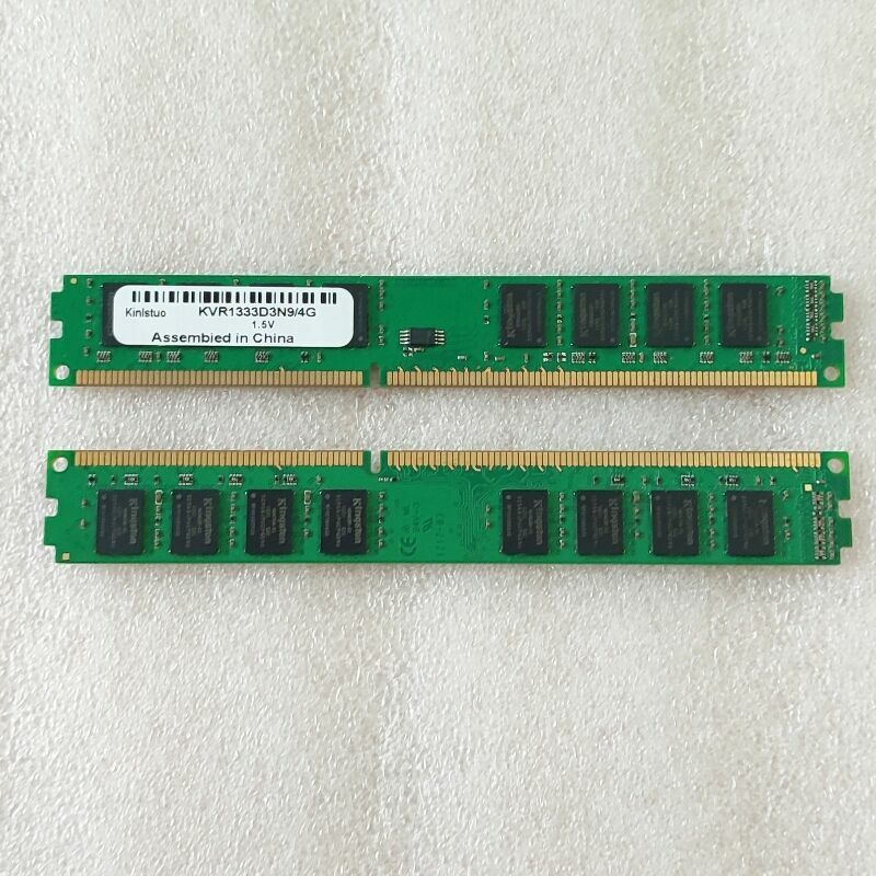 หน่วยความจำ DDR3 4GB KVR1333D3N9/4G PC3คอมพิวเตอร์ Memoria สำหรับ INTEL และ AMD 1.5V