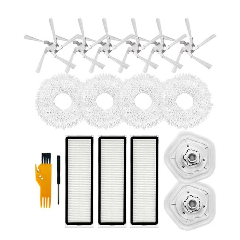 17pcs Replacement Kit Hepa Filter Side Brush Mop Cloth Cleaning Brush