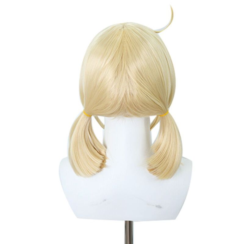 cosplay anime wig wig Escaped Sun double ponytail mixed color style Shenhe Synthetic Wigs Hair