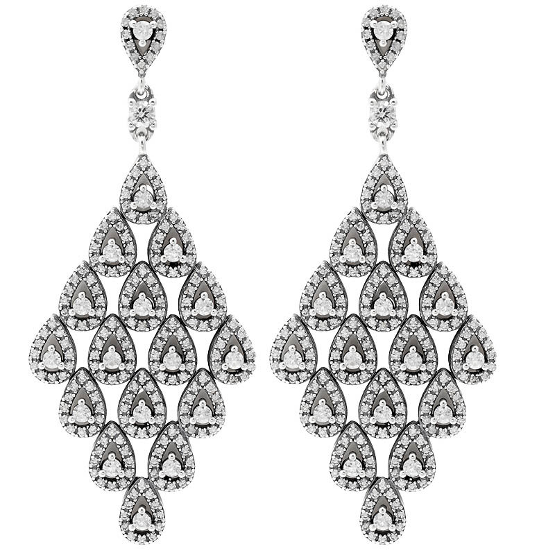 925 szterlingów srebrne liście abstrakcyjna elegancja pióra bajkowy wahacz z piórami kolczyk w kształcie serca pasuje do oryginalnej europejskiej biżuterii prezent