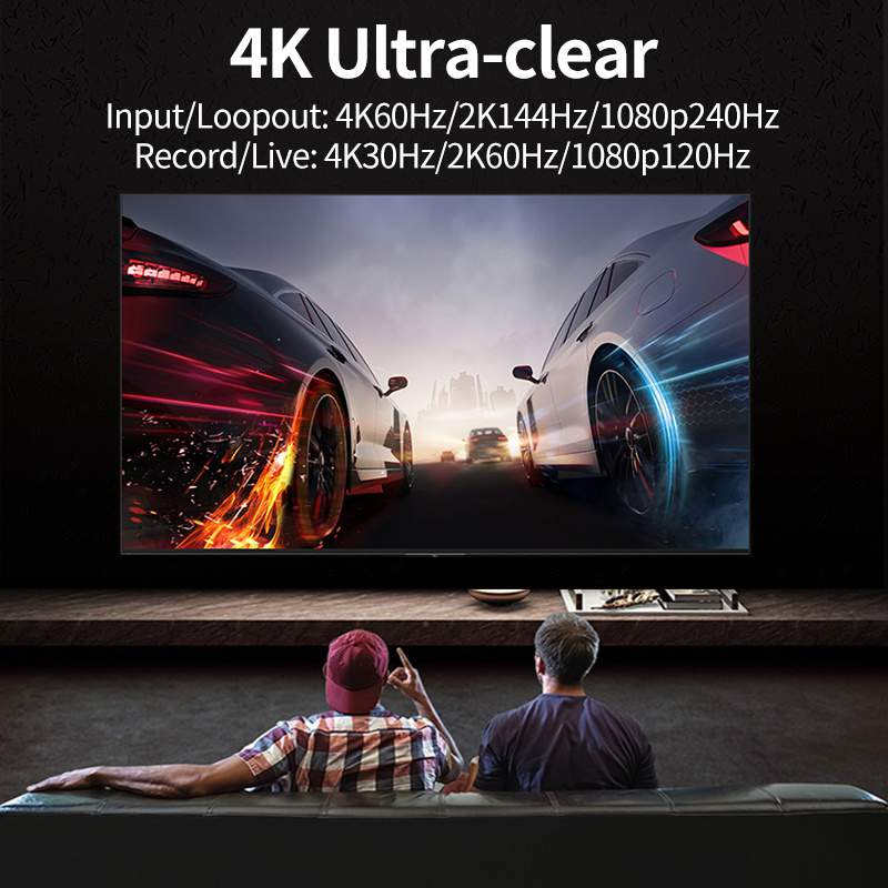 Acasis-tarjeta de captura de vídeo 4K60 HDR10 RGB para cámara iPad, consola de juegos para transmisión en vivo, videoconferencia