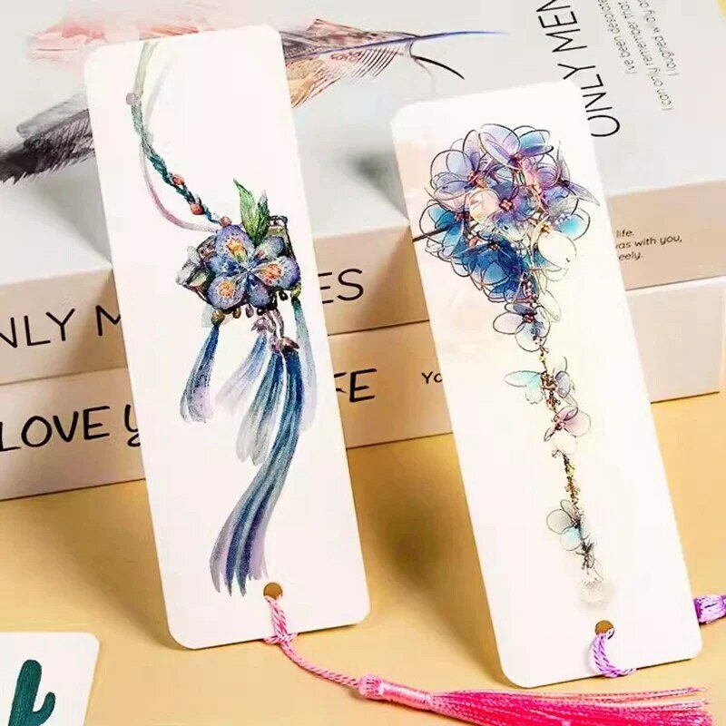 Vintage Blank Bookmark Paint Paper For Colored Pencil Oil Pastel Acrylic Watercolor Painting Hand-painted Handmade DIY