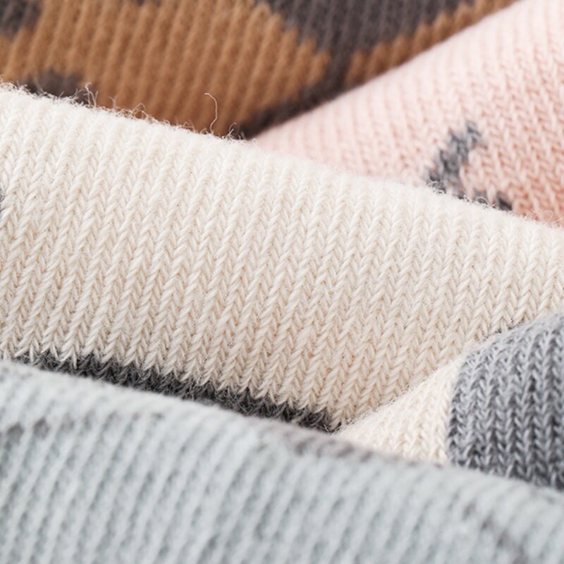 Calzini da pavimento per bambini alla moda 0-3 anni calzini antiscivolo per bambini Mesh Spring Soft Safe Home