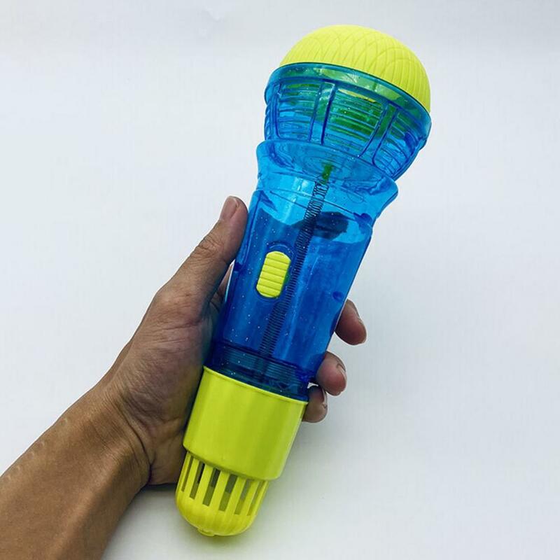 Fun Safe Microphone Toy for Kids Large Echo Microphone Toy for Kids No Batteries Required Voice Changer Early for Boys