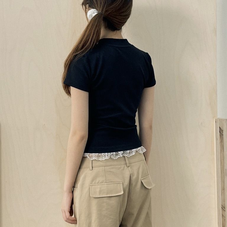 Camiseta coreana con estampado de amor para mujer, remera de manga corta con personalidad, estilo retro americano, Y2K, verano 2024