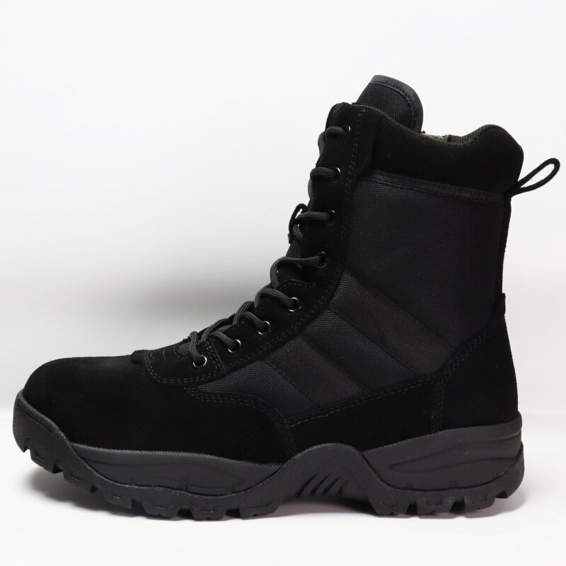 Прямые продажи с фабрики боевые ботинки ультра-яркие тактические амортизирующие дышащие уличные тренировочные походные ботинки безопасность для мужчин